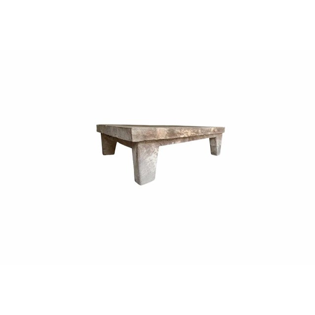 Solid Teak Wood Coffee Table Madura Island, Java, Indonesia, C. 1900 For Sale - Image 6 of 10