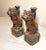 Ceramic Antique Handmade Late Ming Dynasty 1600's Pottery Foo Lion Oil Lamps Sculptures For Sale - Image 7 of 13