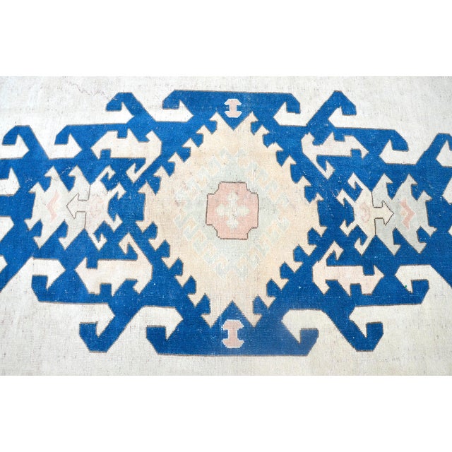 Decorative Anatolian Vintage Carpet For Sale - Image 9 of 11