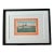 Vintage Coastal Framed "Steamer Islander, Nantucket, Mass" Postcard For Sale