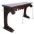 Late 19th Century Italian Walnut Wood Console For Sale - Image 4 of 18