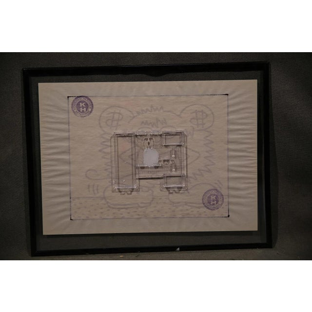 Mid 20th Century Marker on Paper - Keith Haring For Sale In New York - Image 6 of 8