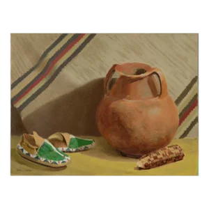 Mid Century Southwest Still Life -- Hopi Relics by Berl Johnson