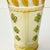 1980s Vintage Italian Mediterranean Artichoke Motif Lidded Oval Ceramic Tall Pasta Canister For Sale - Image 4 of 14