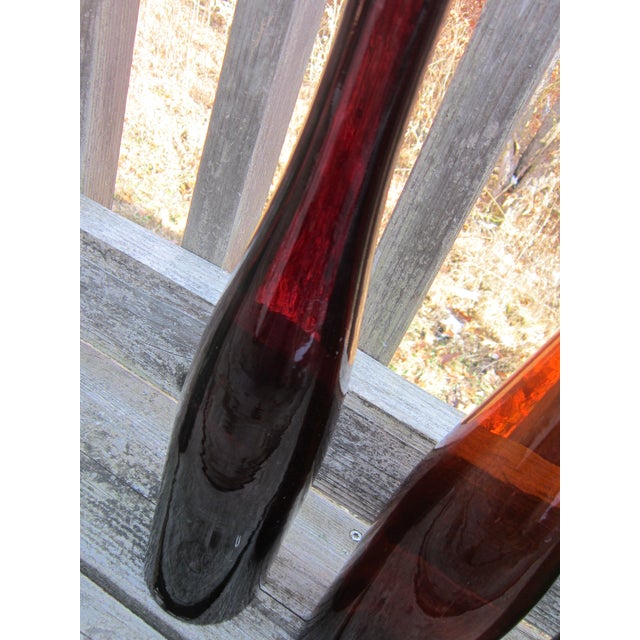 Antique Hock Wine Bottle Lot, Tall Long Neck- Gorgeous Set With a Story For Sale - Image 13 of 18