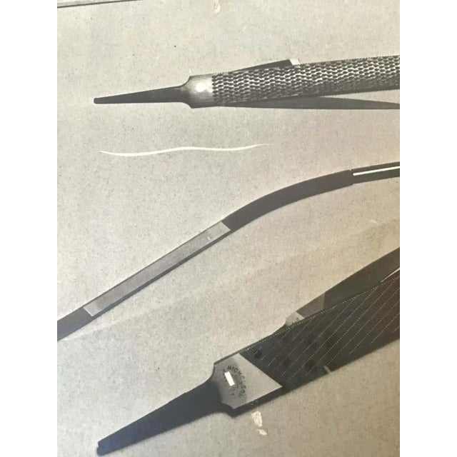 1950s Laurence Tilley Photograph of Fish Made from Files For Sale - Image 4 of 7