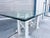 Vintage Glass and Aluminum Cityscape Dining Table For Sale In Los Angeles - Image 6 of 13