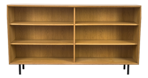 Vintage Oak Bookcase from WK Möbel, 1970s