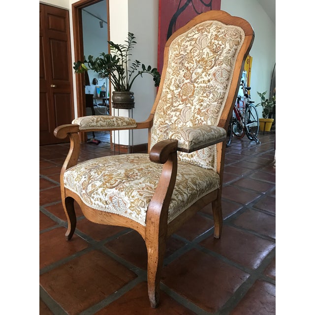 Antique French Country Bergere Chair Chairish