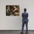 A splendid Italian painting from the second half of the 17th century. Oil on canvas artwork, of remarkable pictorial...