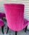 Pink Ambella Home Pink Upholstered Dinings Chairs with Welted Border - Set of 6 For Sale - Image 8 of 13