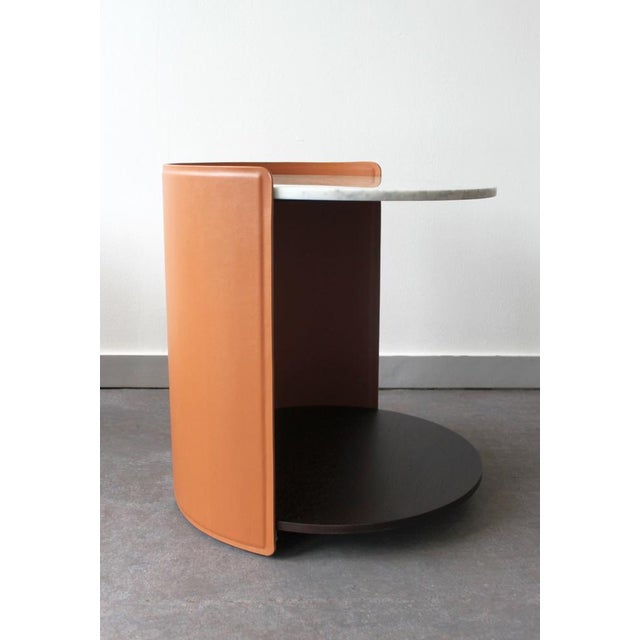 The Harmon side table from Camerich combines elegance and precision. Its modern and robust aluminum structure is covered...