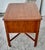 Vtg. Drexel Inlaid YewWood One Drawer Regency Style Side Table W/Stretcher Base For Sale - Image 9 of 13