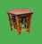 1970s Vintage Burnt Bamboo & Rattan Nesting Hexagon Shaped Tables - Set of 3 For Sale In Miami - Image 6 of 9