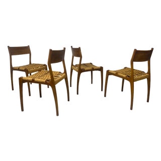 Havana Chairs from Gessef, Consorzio Sedie Friuli, 1960s, Set of 4 For Sale