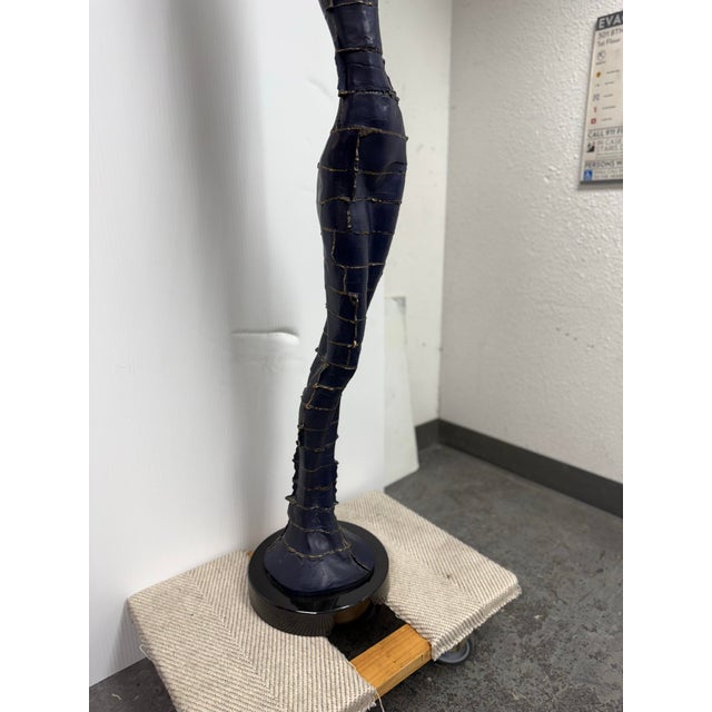 Circa 1997 David Goode "Super Model" Bronze Sculpture Limited Edition 5 of 11 For Sale - Image 4 of 12