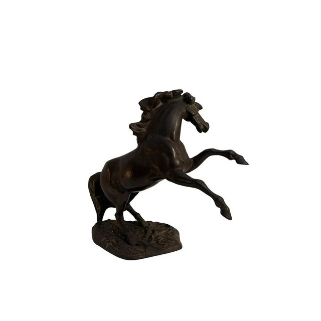 Bronze Sculpture of Horse, 20th Century For Sale - Image 3 of 6