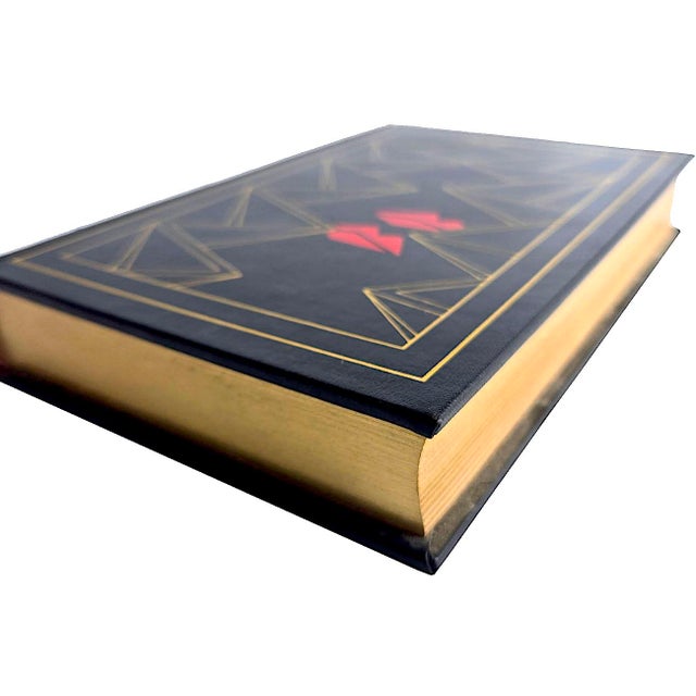 Black 1989 Leather Special Edition,"A Kiss Before Dying", by Ira Levin, Franklin Library Mystery For Sale - Image 8 of 13