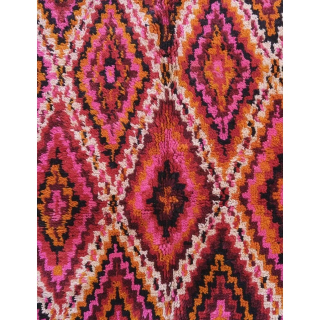 1980s 1980s Tribal Area Rug - 10.6 X 6.8 Ft For Sale - Image 5 of 8