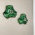 Modernist Ceramic Fat Lava Wall Lights from Pan Ceramics, Germany, 1970s, Set of 2 For Sale - Image 4 of 15
