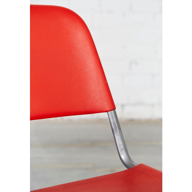 Model 1601 Stacking Chairs by Don Albinson for Knoll International, 1970s, Set of 4 For Sale - Image 13 of 17