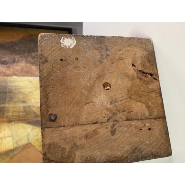 Emile Bolle-Reddat, Carved Head Sculpture, 1947, Pine For Sale - Image 4 of 7