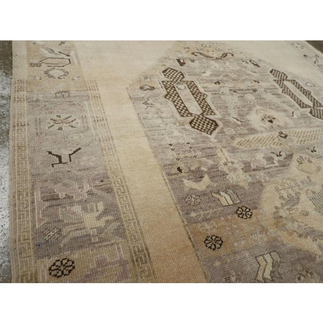 Mid 20th Century Galerie Shabab Collection Mid-20th Century Turkish Anatolian Accent Rug For Sale - Image 5 of 10