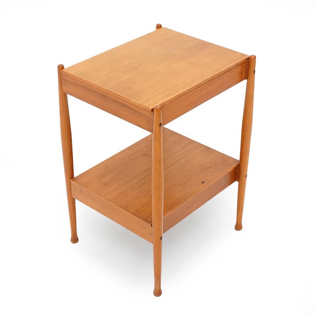 1960s Bedside Table with Drawer from Fratelli Reguitti, 1960s For Sale - Image 5 of 15
