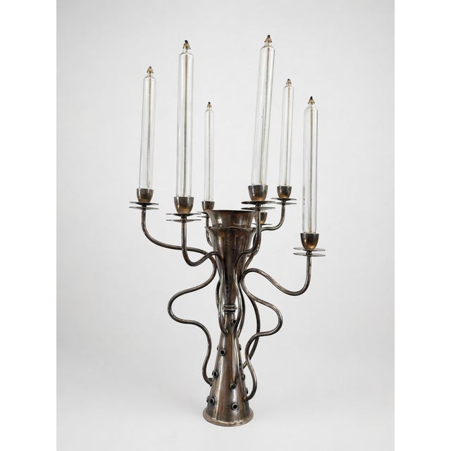 Silver Simon Candlesticks by Bořek Šípek for Driade, 1980s For Sale - Image 8 of 8
