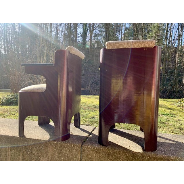 Modernist Armchairs in the style of De Stijl, 1920s, Set of 2 For Sale - Image 11 of 18