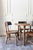 Mid-Century Dixie Furniture Pub Chairs and Matching Faux Bamboo Hexagonal Game Table Set For Sale - Image 13 of 18