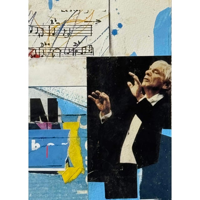 Sam Middleton, Untitled 95, Collage on Paper For Sale - Image 4 of 8