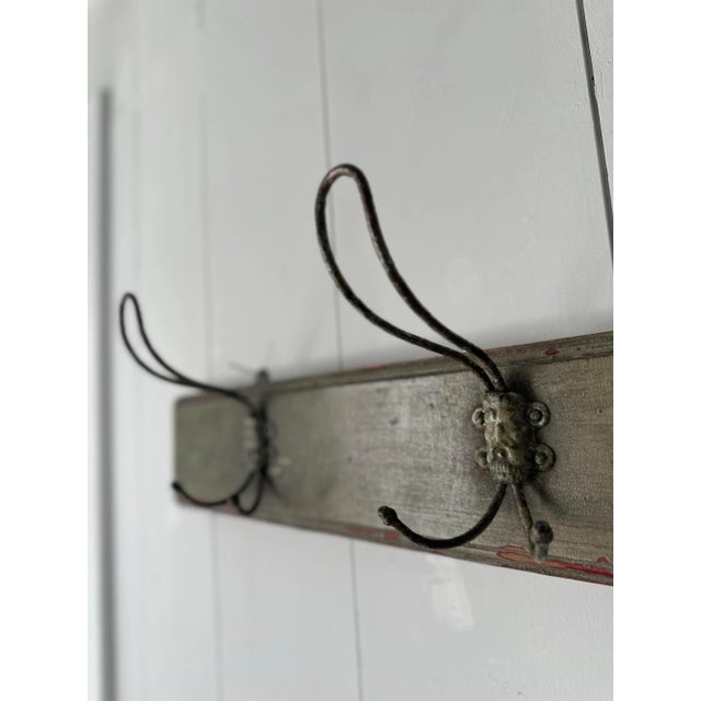 Shabby Chic 1920s Vintage Wall Hooks For Sale - Image 3 of 4