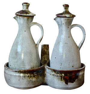 Chantal and Thierry Robert Ceramic Set, 1960s, Set of 3
