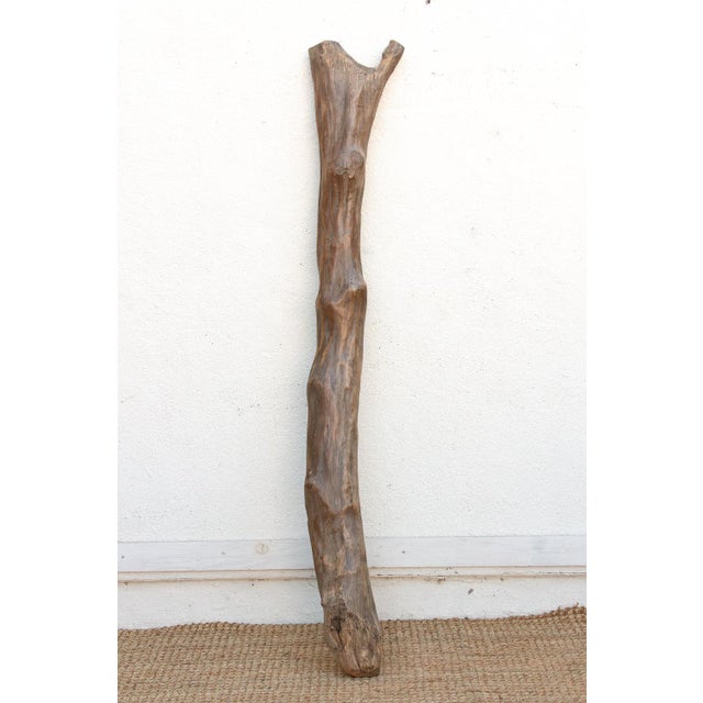 Robust 19th Century Cliff Dweller Dogon Ladder For Sale - Image 9 of 10