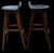 Santos Rosewood Bar Stools by Erik Buck for O.D. Mobler, 1960s, Set of 2 For Sale - Image 3 of 6