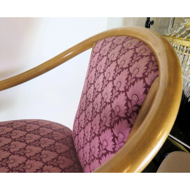 1960s Hans Wegner Attributed Danish Birchwood Open Arm Side Chairs/A Pair For Sale - Image 5 of 5