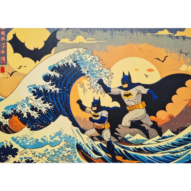 Paper Death Nyc - Batman - Limited Edition With Certificate For Sale - Image 7 of 10