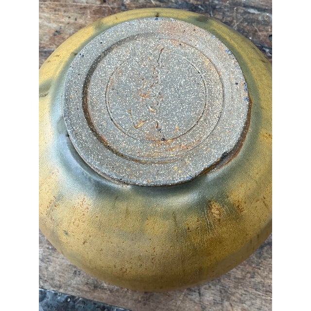 Vintage Original Studio Pottery Lidded Bowl For Sale - Image 10 of 12