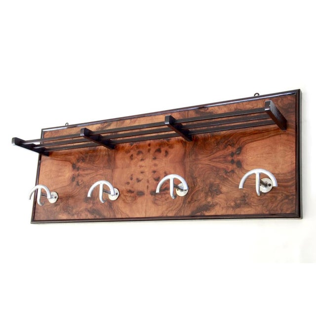 Vintage Art Deco Wall Coat Hanger, Italy, 1930s For Sale - Image 15 of 15