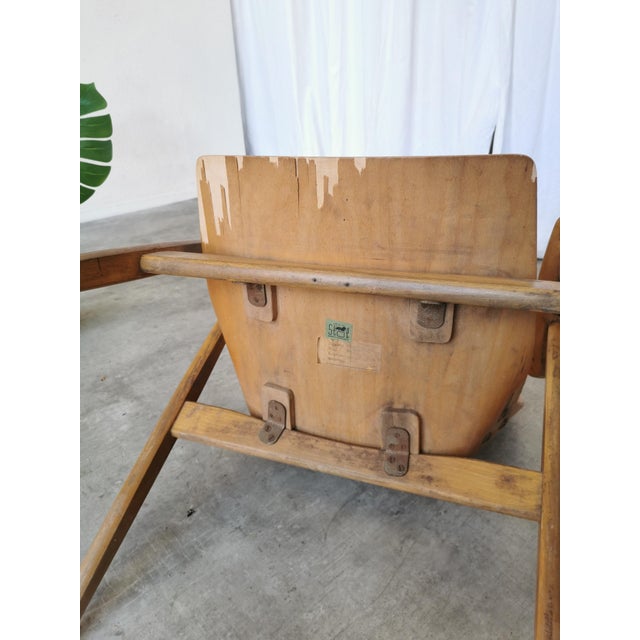 Vintage Shell Chair, Yugoslavia, 1970s For Sale - Image 15 of 16
