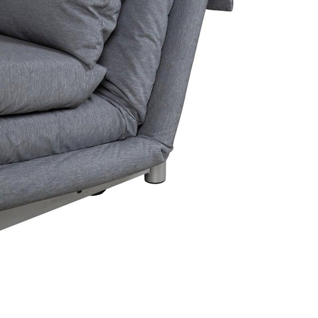 Multy 3-Seater Sofa in Grey Fabric from Ligne Roset For Sale - Image 9 of 17