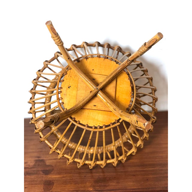 Vintage Wicker Storage Box, Italy, 1960s For Sale - Image 9 of 16