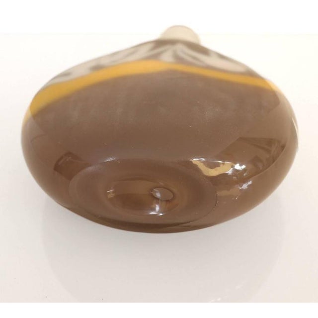 1980s Murano Glass Vase by Sandro Frattin / Vetreria Artistica TFZ Int For Sale - Image 5 of 6