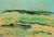 A 1980s acrylic on paper diptych painting by the American artist Harry Hilson (1935-2004). This diptych depicts an...