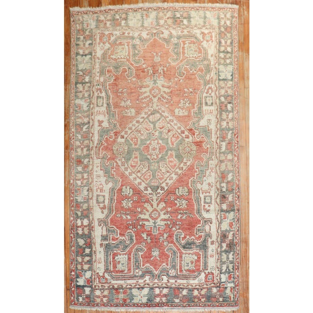Early 20th Century Turkish Kula Carpet - 4'3" x 7'4" For Sale - Image 4 of 11
