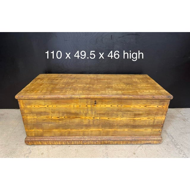 Early Welsh Pine Chest, 1850 For Sale - Image 6 of 10