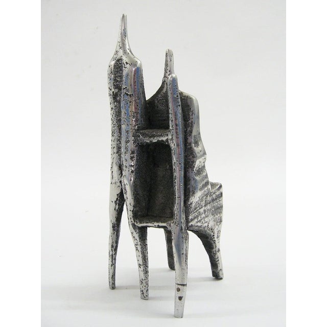 Aharon Bezalel Aluminum Sculpture by Aharon Bezalel For Sale - Image 4 of 9