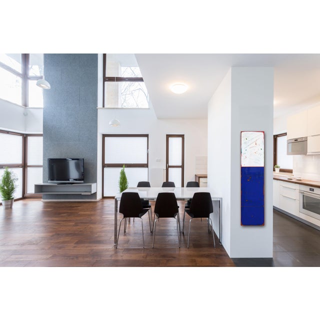 Ricky Hunt’s mixed media minimalist wall art is influenced by his tumultuous past that led to a paradigm shift in...