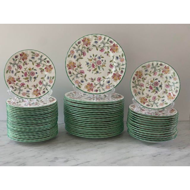 Vintage Haddon Hall Minton Dinnerware Set 71 Pieces Chairish
